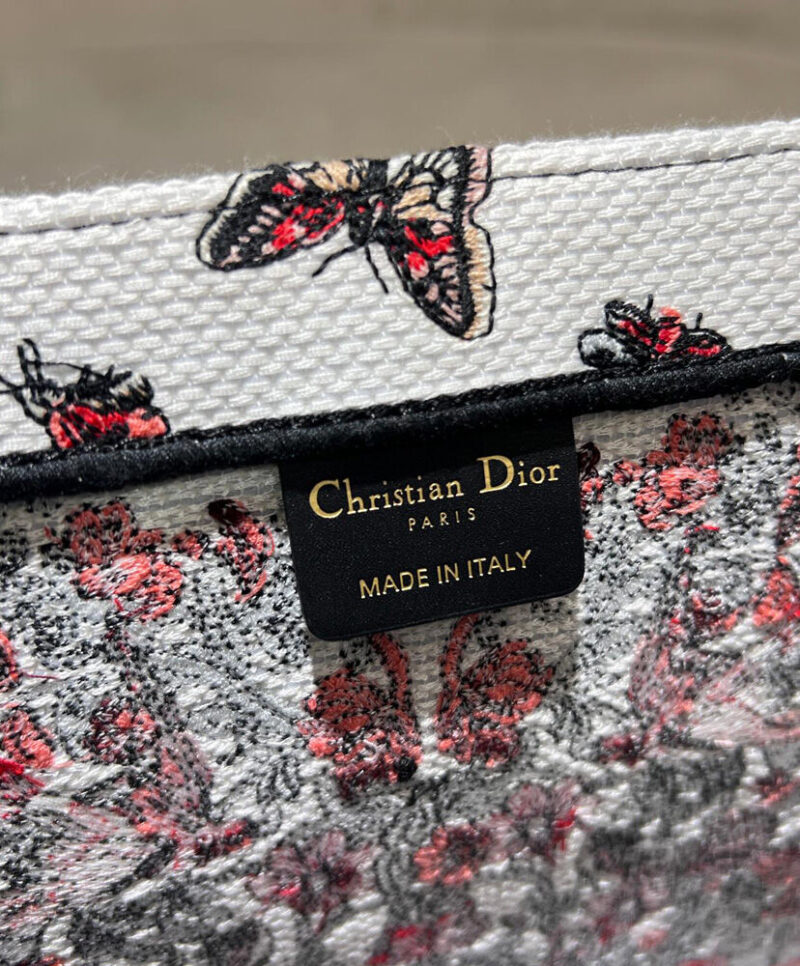 Christian Dior Medium Dior Book Tote M1286 Red